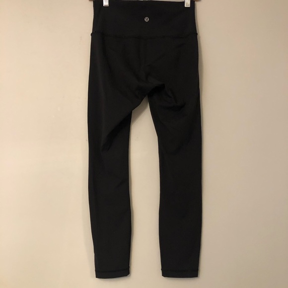 lululemon athletica Pants - Lululemon Black High Rise Wunder Under Leggings